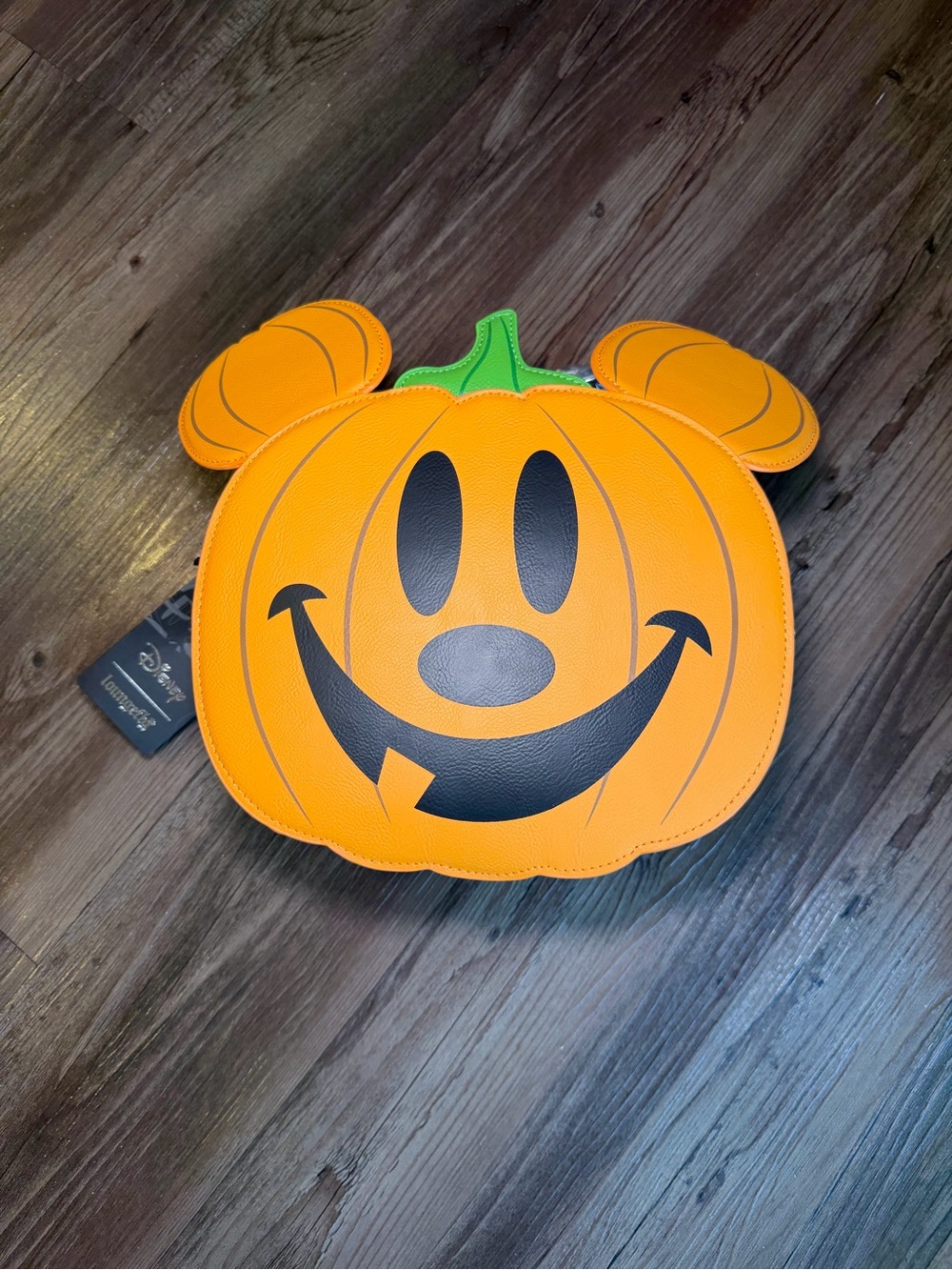 NWT Loungefly Disney Mickey Mouse Jack-O-Lantern Crossbody Bag